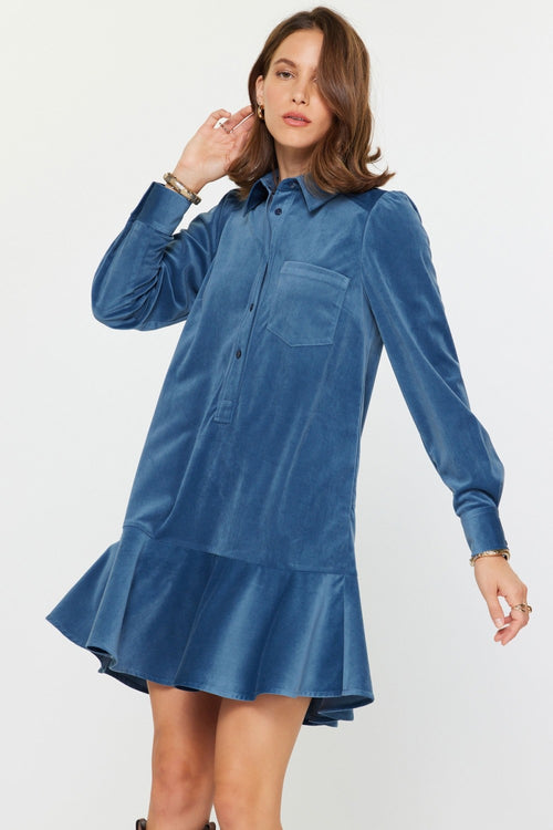 Fine Corduroy Dress