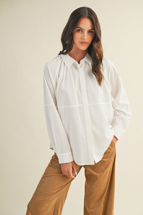 Classy White Button Down